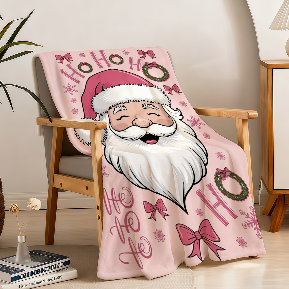 Pink Christmas Blanket Throw S - Christmas Throw Blanket recensie en prijs