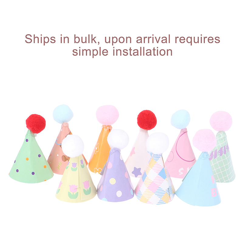 10pc/Set Diy Mini Hat Baking C - Santa Hat Plush recensie en prijs