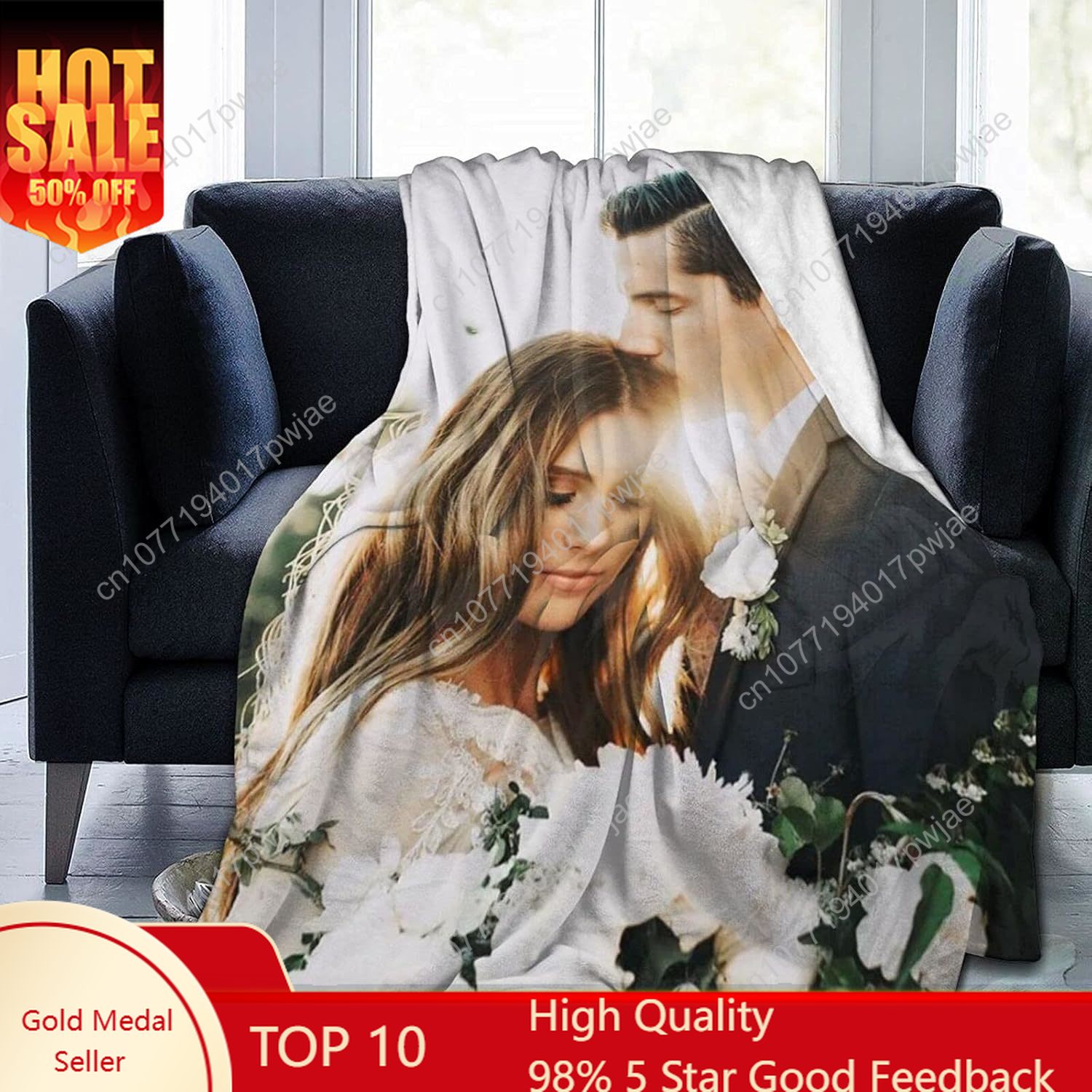 Custom Blanket with Photos Tex - Christmas Throw Blanket recensie en prijs