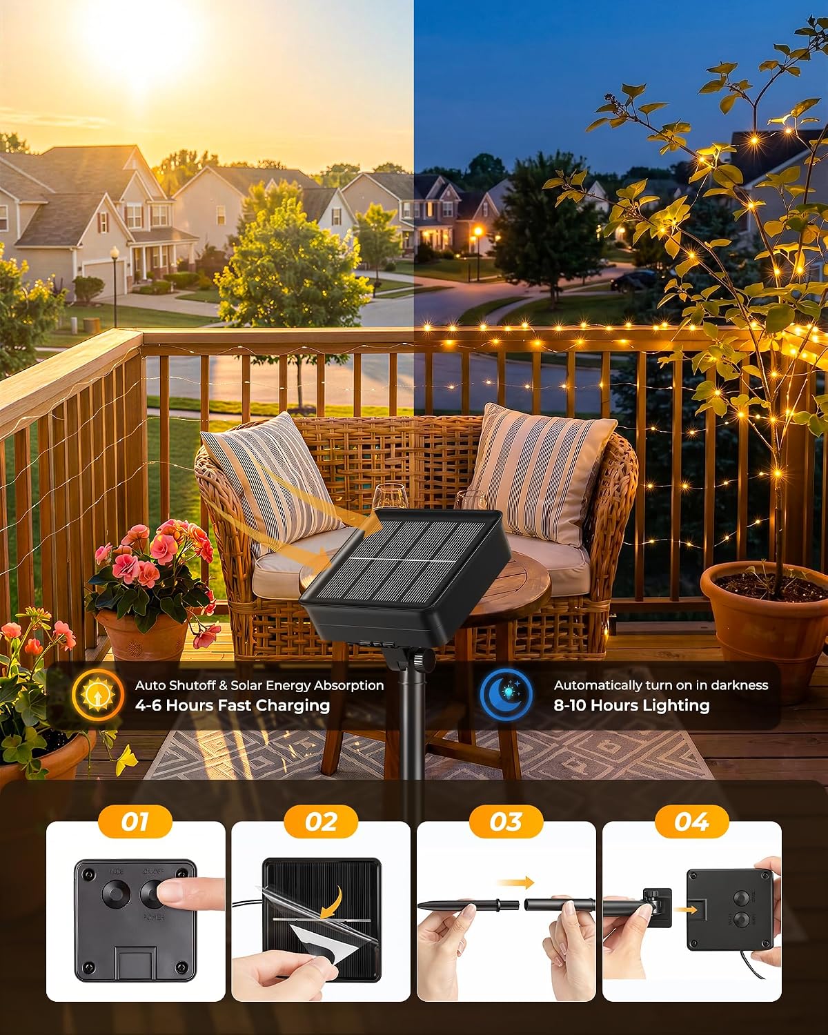 Solar Fairy Lights,33Ft 100 LE - Christmas Lights Outdoor recensie en prijs