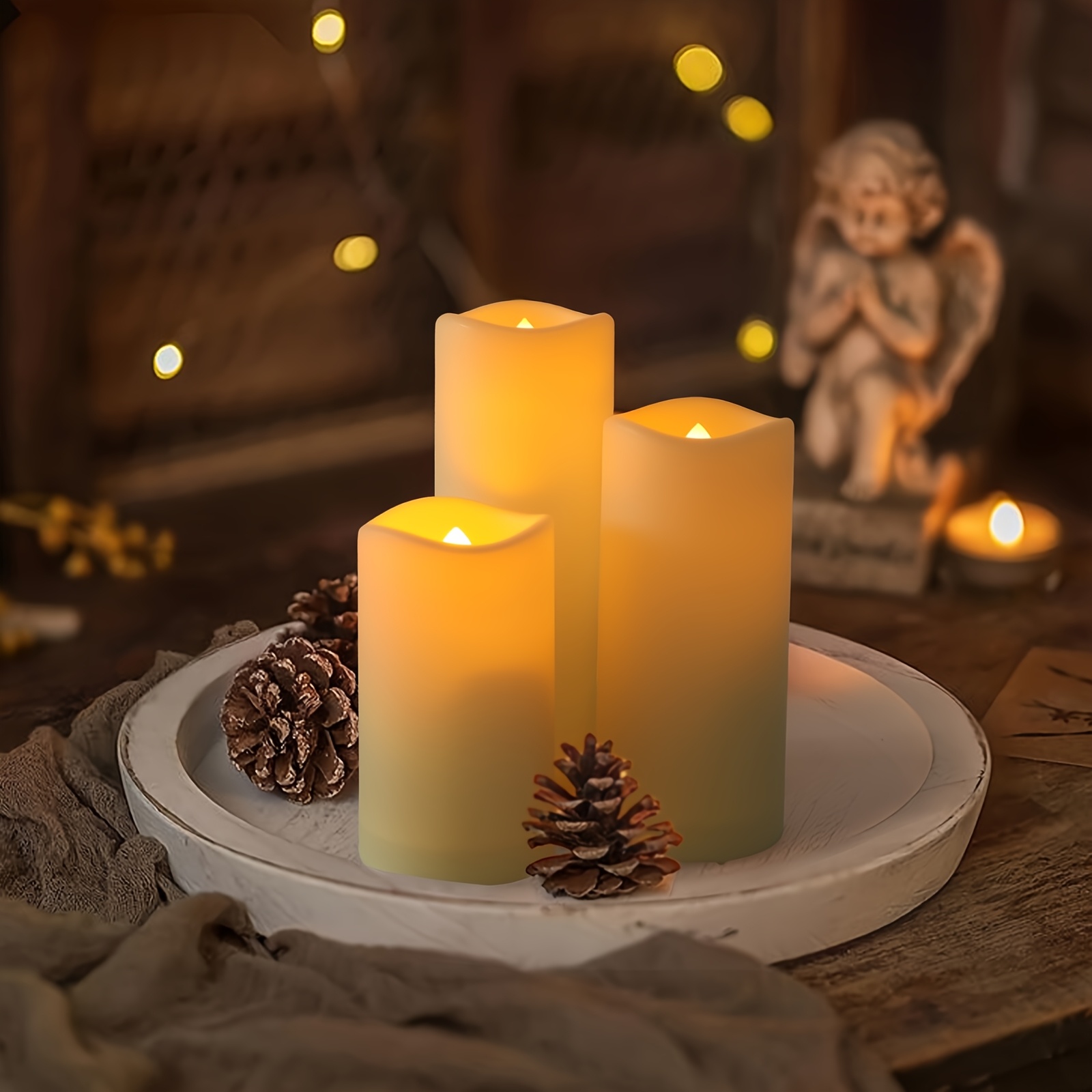 72-Piece Flameless Flickering  - Holiday Candle Set recensie en prijs