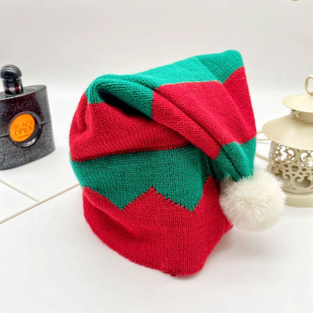 Outdoor Strip Knitted Christma - Santa Hat Plush recensie en prijs