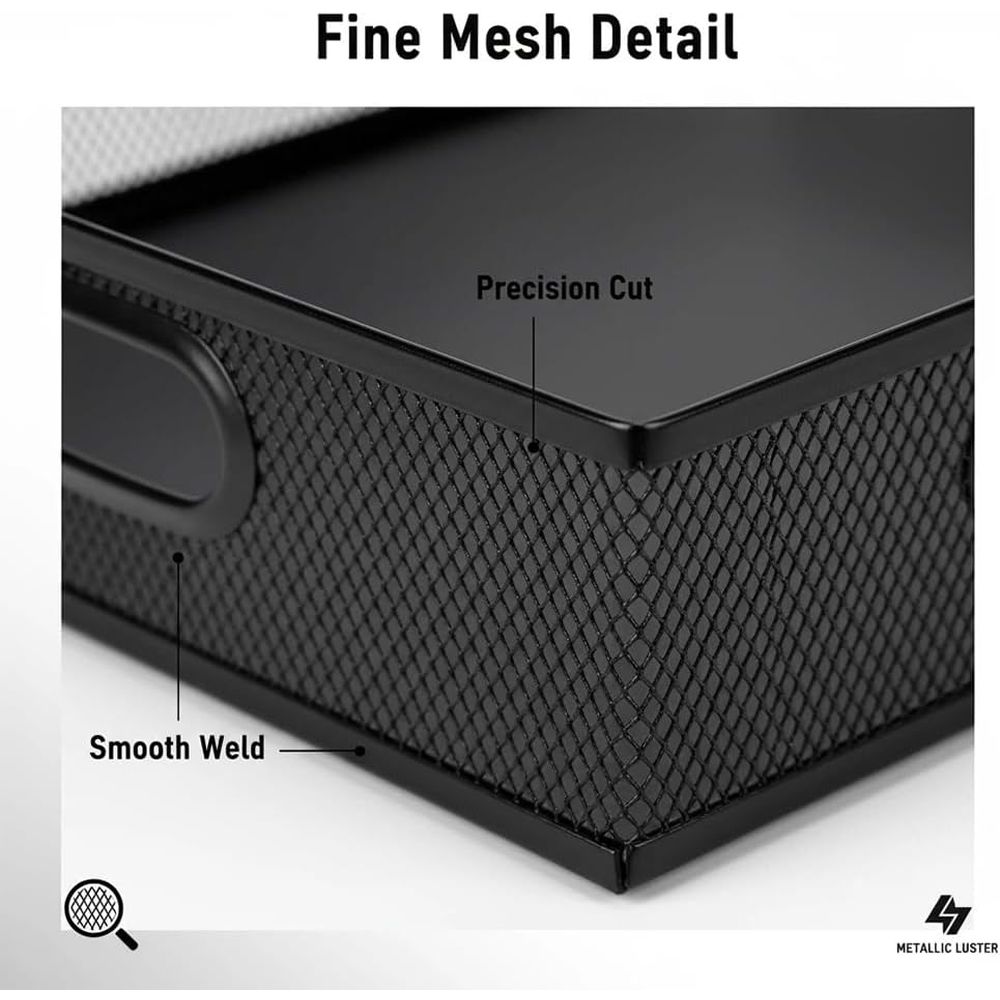 Metal Mesh Desk Organizer Tray - Gift Box Wrap Set recensie en prijs