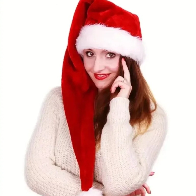 Extra Long Santa Hat for Famil - Santa Hat Plush recensie en prijs