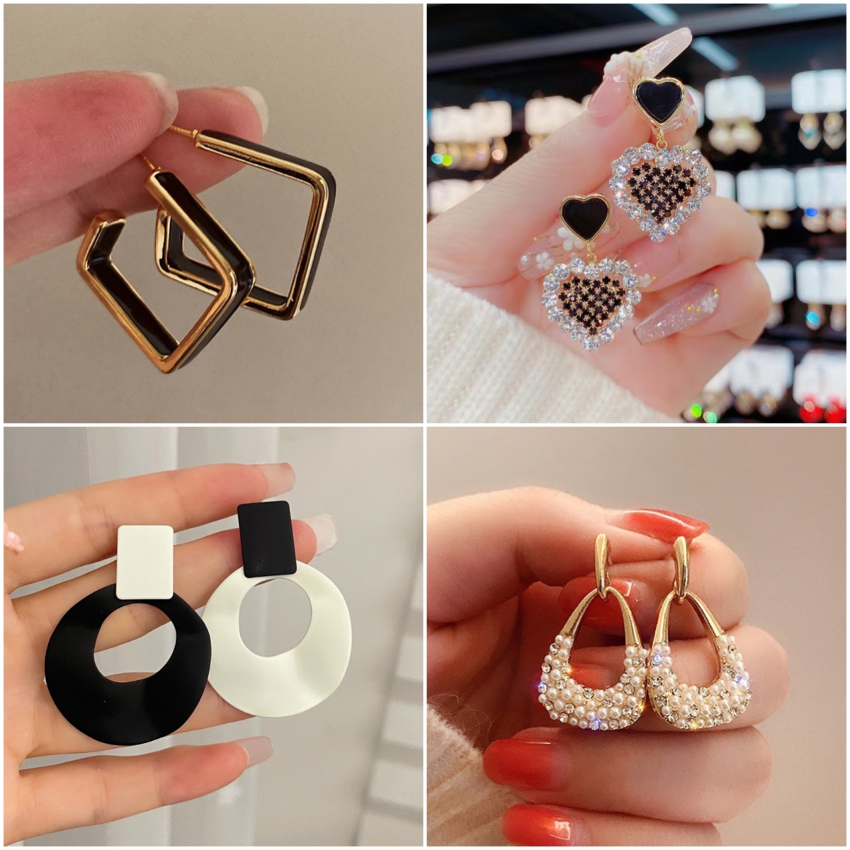 Drop Earrings for Women White  - Ribbon Bow Gift recensie en prijs