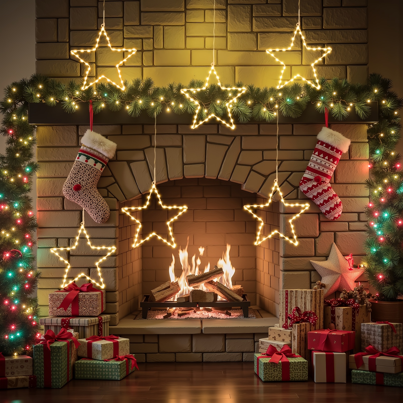 6/3pcs Battery Operated Hangin - Christmas Lights Outdoor recensie en prijs
