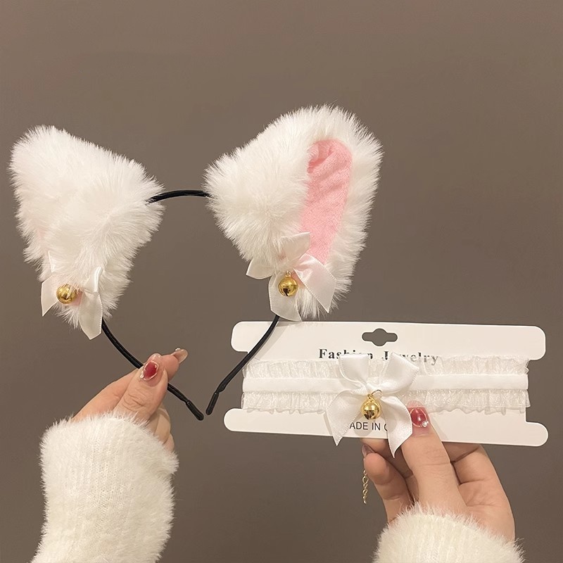 Cat Ear Headband with Bells, F - Reindeer Antlers Headband recensie en prijs
