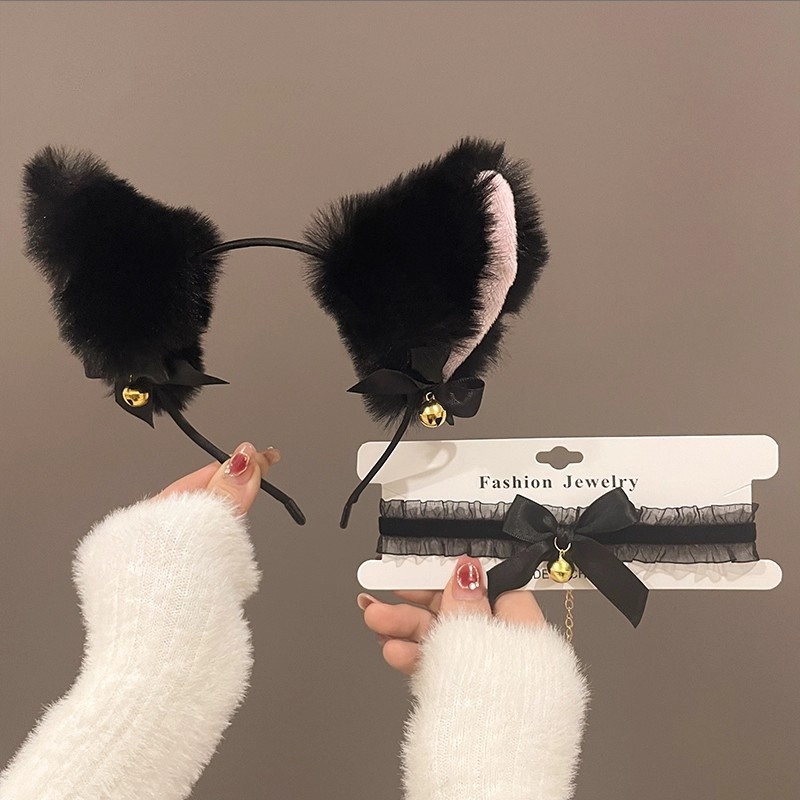 Cat Ear Headband with Bells, F - Reindeer Antlers Headband recensie en prijs