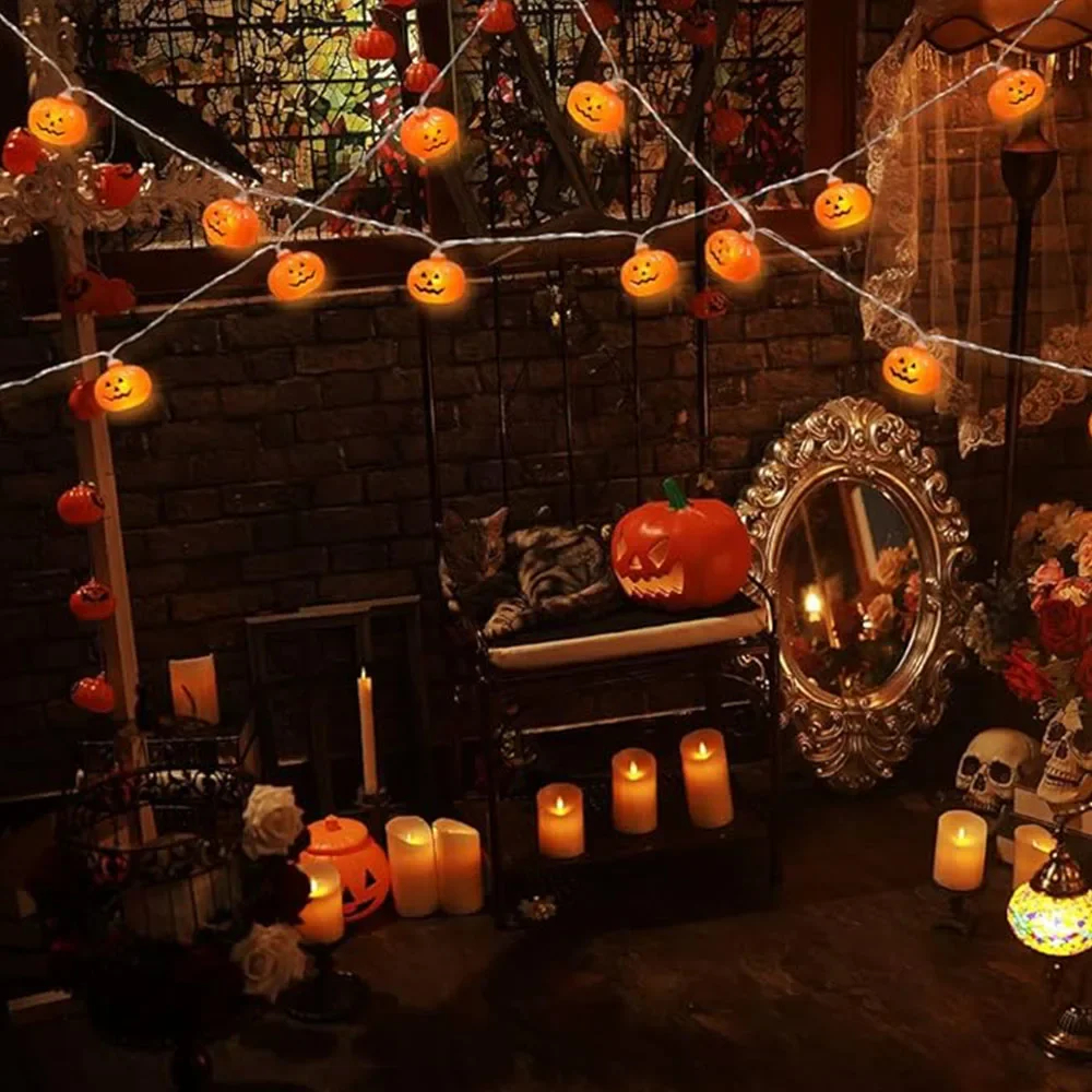 Battery 3D Pumpkin LED String  - Led Fairy String Lights recensie en prijs
