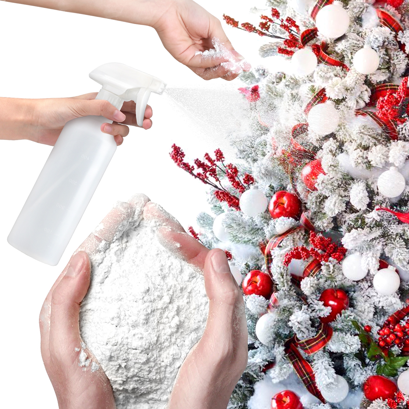 Artificial Fake Snow Flocking  - Christmas Wreath Fake recensie en prijs