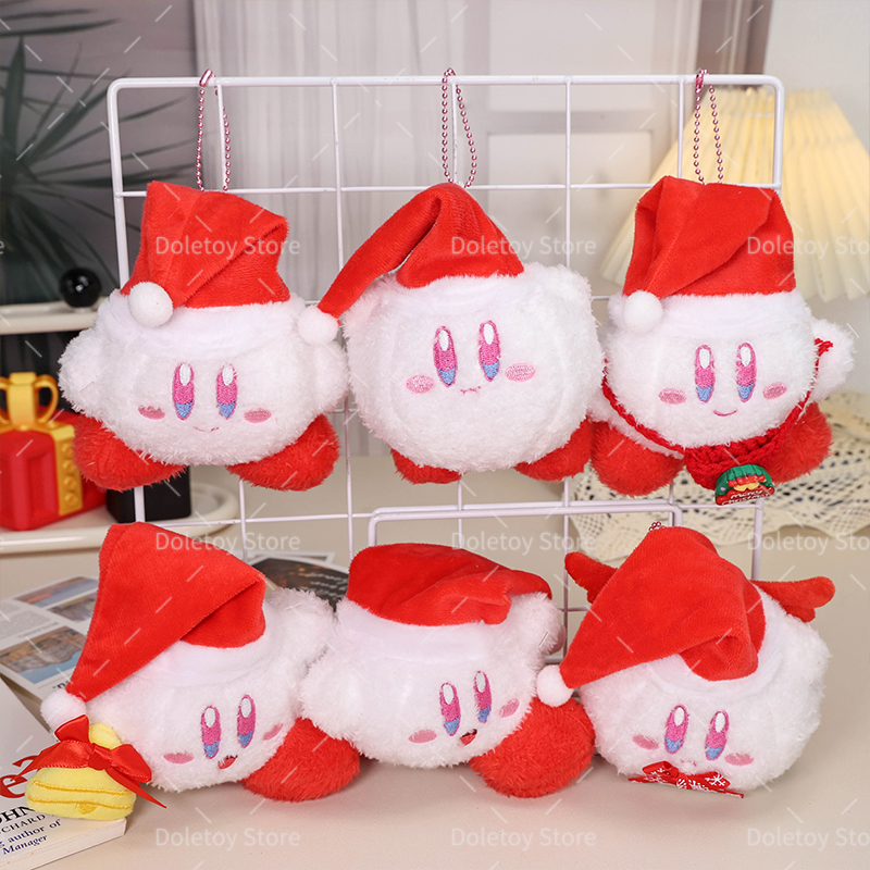 36 Styles Kirby Keychain Plush - Santa Hat Plush recensie en prijs