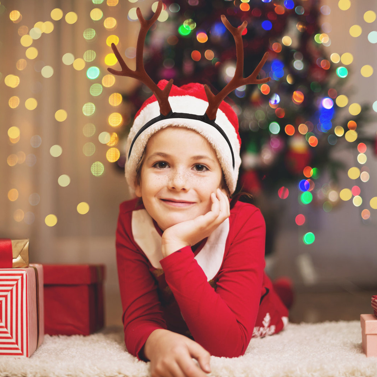 Realistic Reindeer Antlers Hea - Reindeer Antlers Headband recensie en prijs