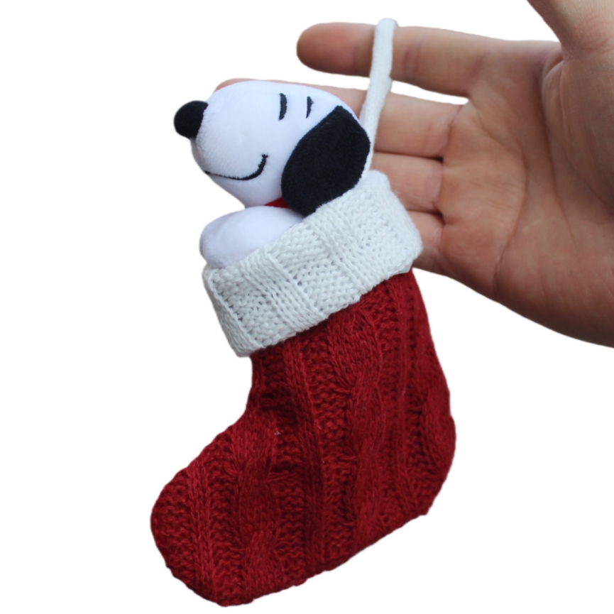6piece 15CM Peanuts Christmas  - Christmas Stocking Hanging recensie en prijs