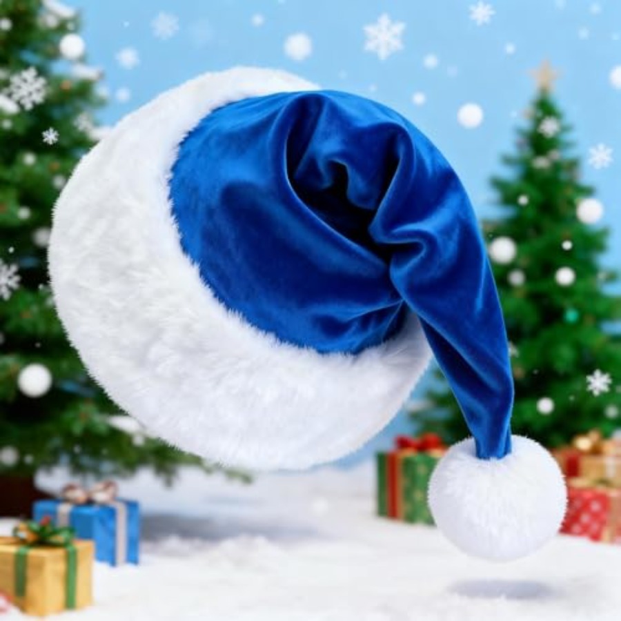 Santa Hat for Adults, Plush Xm - Santa Hat Plush recensie en prijs