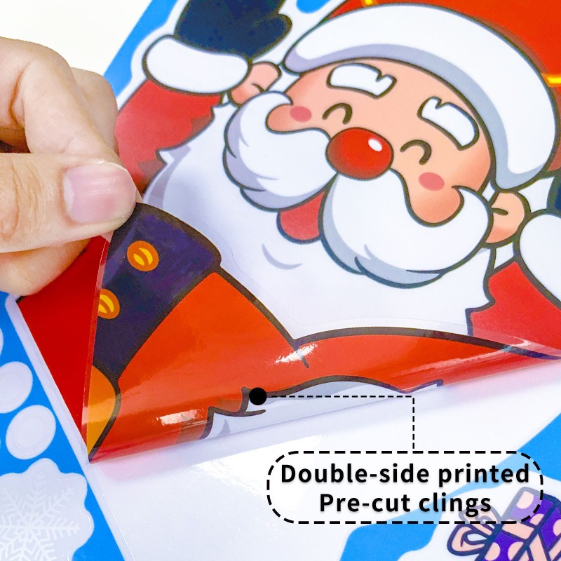2025 Christmas Decorative Glas - Snowflake Window Decal recensie en prijs